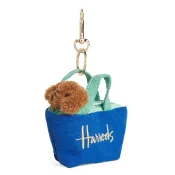 哈洛德百貨 (Harrods) 袋中小狗造型鑰匙圈
