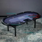 德州撲克桌10人桌可定制俱樂部棋牌室籌碼桌游桌德撲桌錦標賽WPT（不含運）
