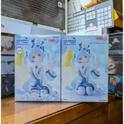 景品 FuRyu 初音未來 雪初音 Sky Town 10th Ver 泡麵蓋 公仔 模型