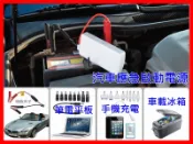 [廠商直銷]免推車多功能汽車應急啟動電源 救急電源 手機筆電平板移動行動電源15000mah