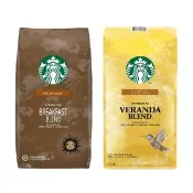 【STARBUCKS 星巴克】黃金烘焙綜合咖啡豆/早餐綜合咖啡豆(1.13公斤;任選)