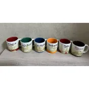 絕版星巴克城市杯 法國 巴黎 捷克 布拉格 荷蘭 阿姆斯特丹 3oz咖啡迷你杯
