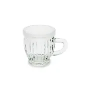 (店+)嚴選SHOP 附蓋 140cc 玻璃小啤酒杯 小飲料杯 果醬瓶 耐烤布丁杯 玻璃瓶 瓶瓶罐罐 把手玻璃瓶 T057
