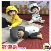 ￥儲藏室￥港版((一套六款))小松先生阿松掌中系列動務稅一系列空松一鬆坐姿盒蛋盒玩PVC首辦公仔