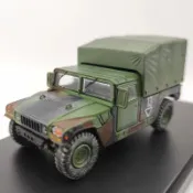 《64SHOP》鐵流｜HUMMER Utility｜美軍悍馬運輸車｜叢林迷彩/沙漠風暴｜1/64比例軍事合金模型車