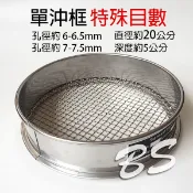 【單沖框孔徑0.5 - 0.7公分】304不鏽鋼篩網 (直徑20-30) 孔徑 5mm 6mm 7mm 粉圓篩網 濾網