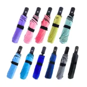(店+)【CB嚴選】三折自動傘 純色美學 (8骨晴雨傘/一鍵開收/黑膠UV/遮陽防雨)