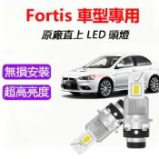 隔日到貨【Fortis專用】LED大燈 直上 解碼 汽車LED頭燈 D2S D4S 超亮 白光 鯰魚頭 HID大燈 燈泡