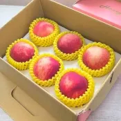 【WANG 蔬果】美國華盛頓水蜜桃大顆6顆x1盒(250g/顆_禮盒組)空運直送 三節送禮 水果禮盒