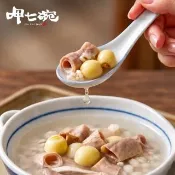 【呷七碗】元氣四神湯650gx3 (經典豬腸四神湯 加熱即食/電鍋覆熱/台灣豬肉/冷凍湯包/年菜預購)