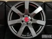 全新CS-258 類R35 GTR 15吋 4孔100 4孔114.3 4孔108 5孔114.3 5孔100 消光鐵灰