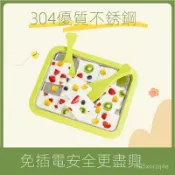🧊炎炎夏日必備好物🧊刨冰機 炒冰機 冰沙機 雪泥機 炒痠奶機家用小型兒童炒冰機自製diy冰淇淋機免插電沙冰炒盤 BORF