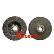 ((( scusctw ))) 4吋平面砂布輪 鍛燒砂紙 拋光輪 百頁輪 拋光片 研磨 拋光 除鏽 4“平面砂布輪