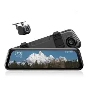 【70mai 70邁】流媒體行車記錄器S410+64GB 電子後視鏡 WDR F1.55超大光圈 準3K (#前後錄#APP操作#70mai)