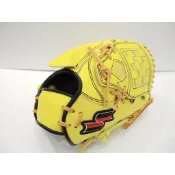 日本品牌 SSK 高級牛皮 全牛皮 棒壘球 投手手套 檸檬黃(DWG3725P) 附贈手套袋