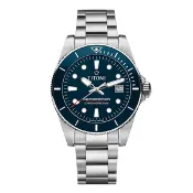 大高雄鐘錶城 TITONI 瑞士梅花錶 seascoper 300 海洋探索 83300 S-BE-705潛水機械錶 /藍框藍面 42mm｜樂天領券現折★全館特惠中★指定刷卡回饋10%