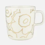 【現貨/正品】芬蘭Marimekko 2024秋冬款 Piirto 金色罌粟花馬克杯 400ml