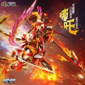 鋼彈🔧 【摩動核】拼裝哪吒六臂蓮花地臺合金骨架國創機甲可動模型變形玩具 鋼彈 鋼彈模型 hg mg rg