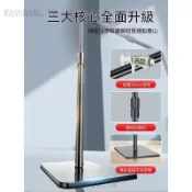 ✨免運可開發票#【隱形加重】T型攝影背景架拍照背景布PVC背景板背景掛布直播間綠幕裝飾伸縮橫杆支架簡易證件照相支撐架
