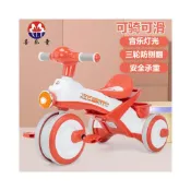 (店+)【阿光優選】嬰兒推車 兒童三輪車腳踏車1-6歲寶寶可騎可滑音樂燈光防側翻輕便學步車 嬰兒學步車