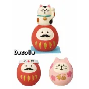 🍓摩卡熊日貨屋🍓現貨🌟日本Decole必勝達摩 應援達摩 櫻花招福貓咪 貓咪達摩 concombre