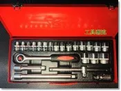 [工具潮流]缺貨 德國K牌 24件4分套筒組 1/2“ 棘輪板手 六角套筒扳手  台灣製
