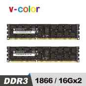 V-Color Apple Mac Pro 2013 專用 DDR3 1866 32GB(16GBX2)  R-DIMM 伺服器記憶體