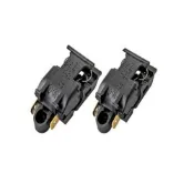 快煮壺維修配件13A /16A 250V溫度開關電熱燒水壺蒸汽開關按鈕溫控電水壺開關/熱水壺大家源快煮壺配件