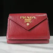 【老時光 OLD-TIME】早期二手PRADA短皮夾