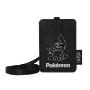 【OUTDOOR 官方旗艦館】Pokemon聯名款夜光皮卡丘票卡證件套-黑色(ODGO21A08BK)