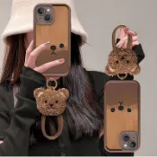 可愛漸變小熊手繩 OPPO A6S A3X A5X A6X AX5 AX7 加厚 卡通 防摔 全包 手機殼