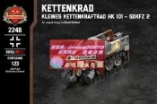 限時下殺全新正品樂高 美國第三方積木Brickmania 二戰德軍Kettenkrat戰車