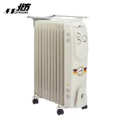 【北方】CJ2-11葉片式恆溫電暖爐(11葉片)適用3-11坪 德國設計 送烘衣架(衣架款式隨機出貨) 電暖器