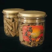 【MAN TING XIANG 滿庭香】香塔-特老山檀小香塔 2瓶入 213P(香錐 薰香 淨香 拜拜 煙供)