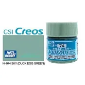 Aqueous Semi Gloss Duck Egg Green - GSI/水性漆 半光澤 鴨蛋綠色