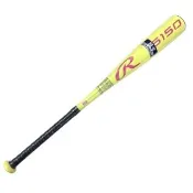 Rawlings 羅林斯 少年用軟式鋁棒 球棒 73/75/77cm 平均450g~490g鵝黃(BJ65150DOYXX)