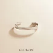【台灣現貨】DW Daniel Wellington Line 手環 銀色 7mm 極簡開口手鐲 DW00401774