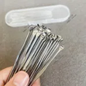 不鏽鋼掏耳棒 10支裝 隨身收納盒 挖耳朵神器 圓頭不傷耳 採耳工具組 挖耳勺 耳扒 潔耳 清潔耳垢 旅行方便攜帶
