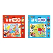 愛孩子 風車 FOOD超人磁性幾何創意板 FOOD超人磁性益智七巧板