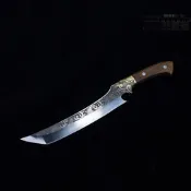 【滿額免運】手工鍛打刀 3684手工生魚刀 龍泉市鍛打剔骨刀 不鏽鋼水果刀 廚師分割刀 菜刀