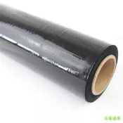 【品譽優選】黑色棧板膜 PE工業伸縮膜 (50cmX500M 厚17u)PE膜 防撞膠膜/一入促(#850)線性聚乙烯膜