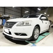 LI✌適用SENTRA 仙草 直上 競速版 消光黑 前下巴 前鏟 前定風翼 前擾流板 下擾流板 保險桿 改裝下巴✌88