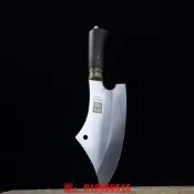 ✨爆款 03651復古斬切刀龍泉家用菜刀不銹鋼菜刀廚師刀鋒利刀具批發