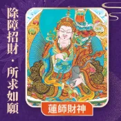 【雨揚珍品】★2027 長治蓮花雨💰《蓮師財神光明燈》💡點亮一整年 (祈福名單1名)