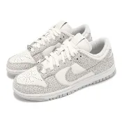 【NIKE 耐吉】休閒鞋 Wmns Dunk Low PRM 女鞋 男鞋 灰 豹紋 Safari Phantom(FV6516-001)