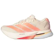 (店+)【adidas 愛迪達】JP9249 adidas Adizero Boston 13 舒適貼合 織物 低幫跑步鞋 女款 米色