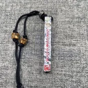 龍虎山直髮原版道系〈九天應元雷聲普化天尊〉吊墜項鍊護身符轉運