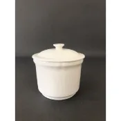 有發票/東昇瓷器餐具-大同瓷器八角附蓋4吋燉盅  P344PL