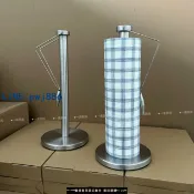 【便宜有好貨】一諾廚房創意廚房不銹鋼紙巾架臺面立式大卷筒免打孔紙架收納架