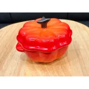 萬聖節 裝飾 LE CREUSET迷你南瓜烤盅 火焰橘 萬聖節限定 田園烤盅 隨機出貨
